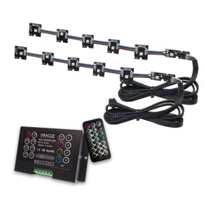 Infiniti Q50 Headlight Halo Upgrade Kit - ORACLE Lighting - ColorSHIFT 2 - RGB+W - `14-`21